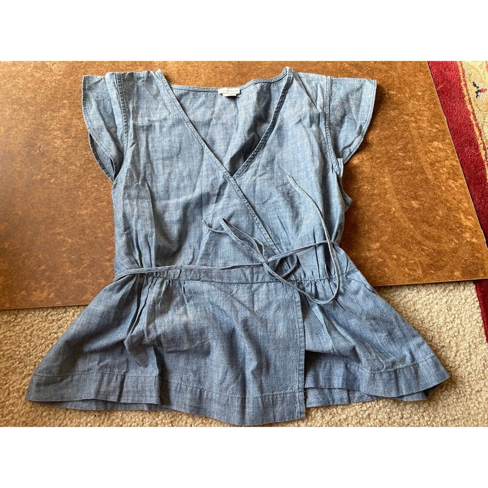 J Crew 100 P Cotton Blouse Shirt Women’s 12